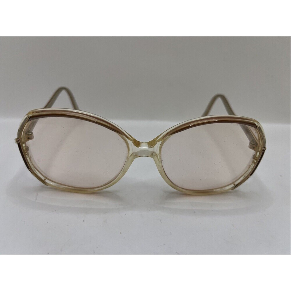 Joan Collins Eyeglasses Irresistable BRN/Fall Frames Only Clear 55-16-130